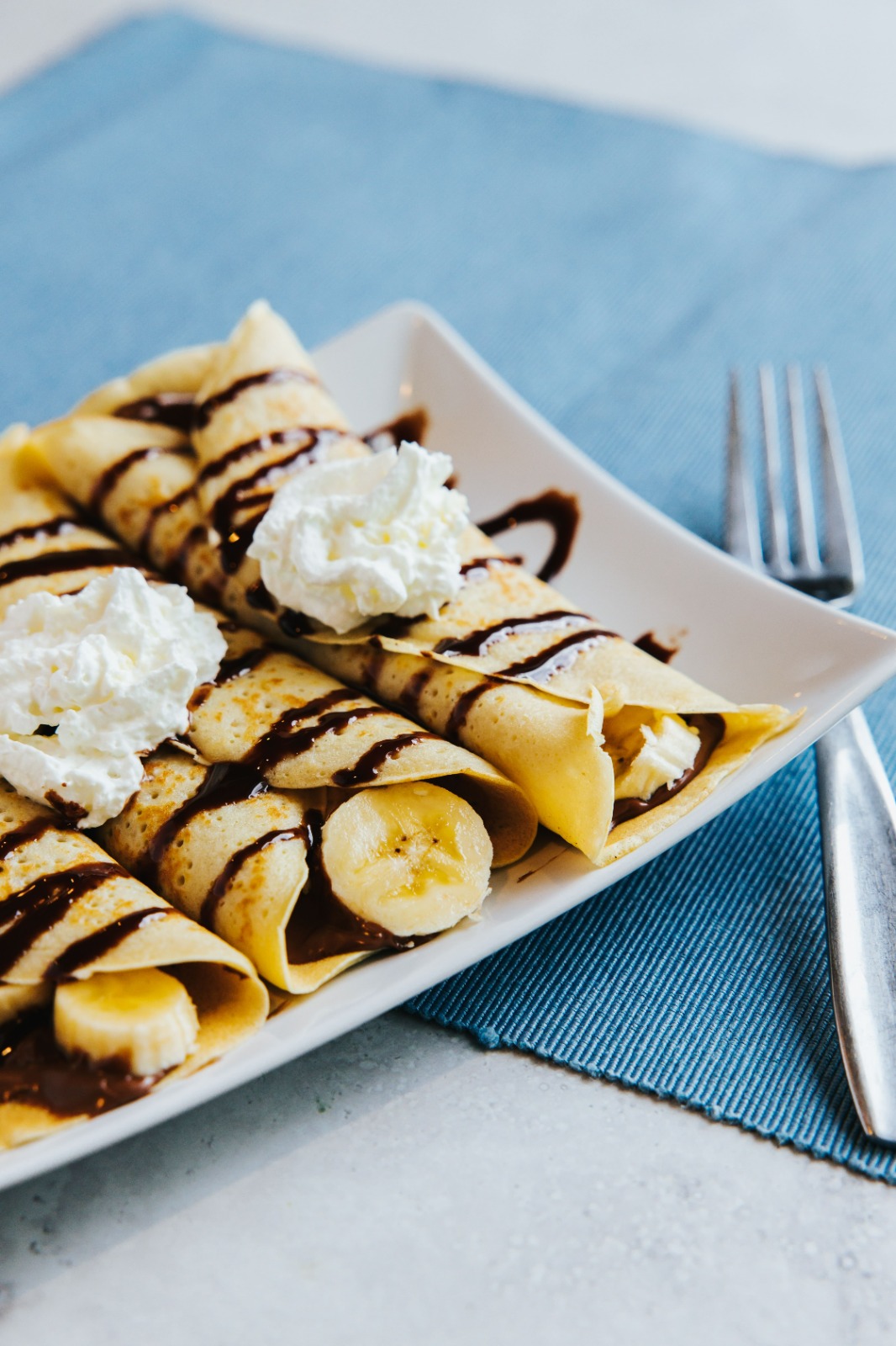 Crepe de banana y ddl