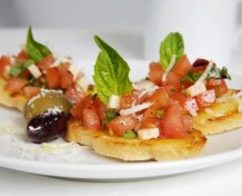 Bruschettas Mediterráneas