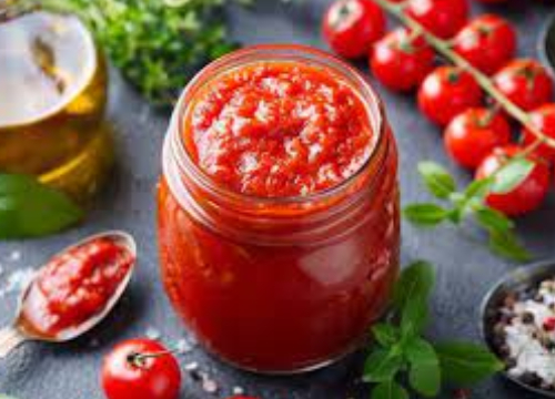 Salsa de tomate casera 