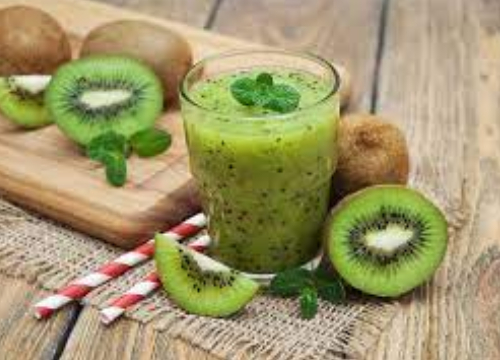 Licuado de kiwi