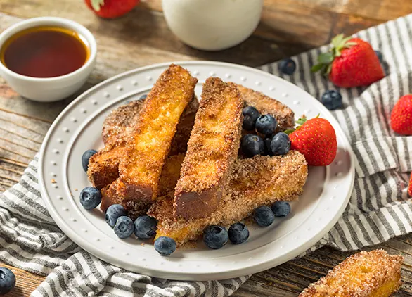 Palitos de french toast