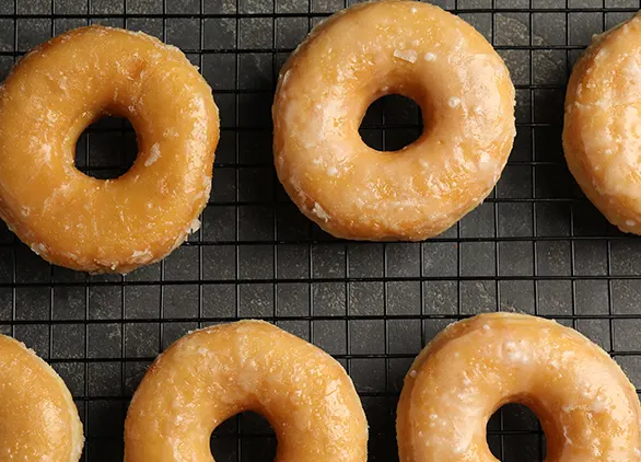 Donas con coberturas